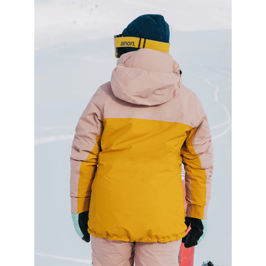 Burton Women's [ak] Embark GORE-TEX 2L Jacket - Shadow Pink/Golden Rod