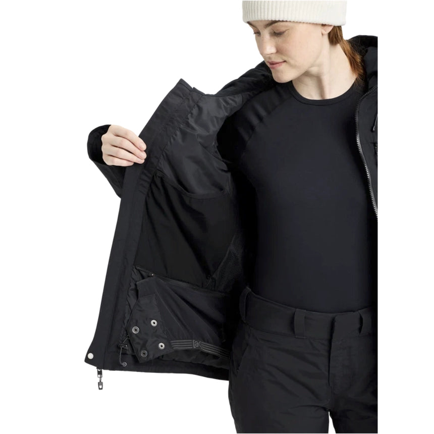 Burton Burton Women's [ak] Embark GORE-TEX 2L Jacket - True Black True Black XXS Womens Gore-Tex Jackets