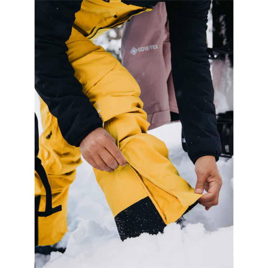 Burton Women's [ak] GORE‑TEX 3L Kimmy Stretch Bib Pants - Goldenrod