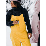Burton Women's [ak] GORE‑TEX 3L Kimmy Stretch Bib Pants - Goldenrod