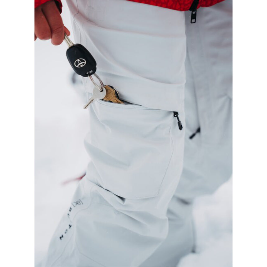 Burton Women's [ak] GORE‑TEX Insulated Summit Pants -Gray Cloud