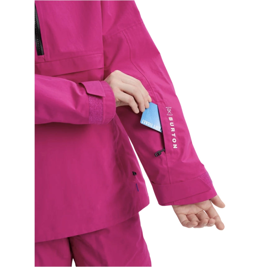 Burton Burton Women's [ak] Kimmy GORE-TEX 2L Anorak Jacket - Very Berry Very Berry S Womens Gore-Tex Jackets