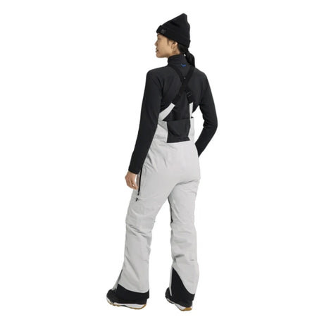 Burton Burton Women's [ak] Kimmy GORE-TEX 2L Bib Pants - Gray Cloud Gray Cloud XXS Womens Gore-Tex Snowpants