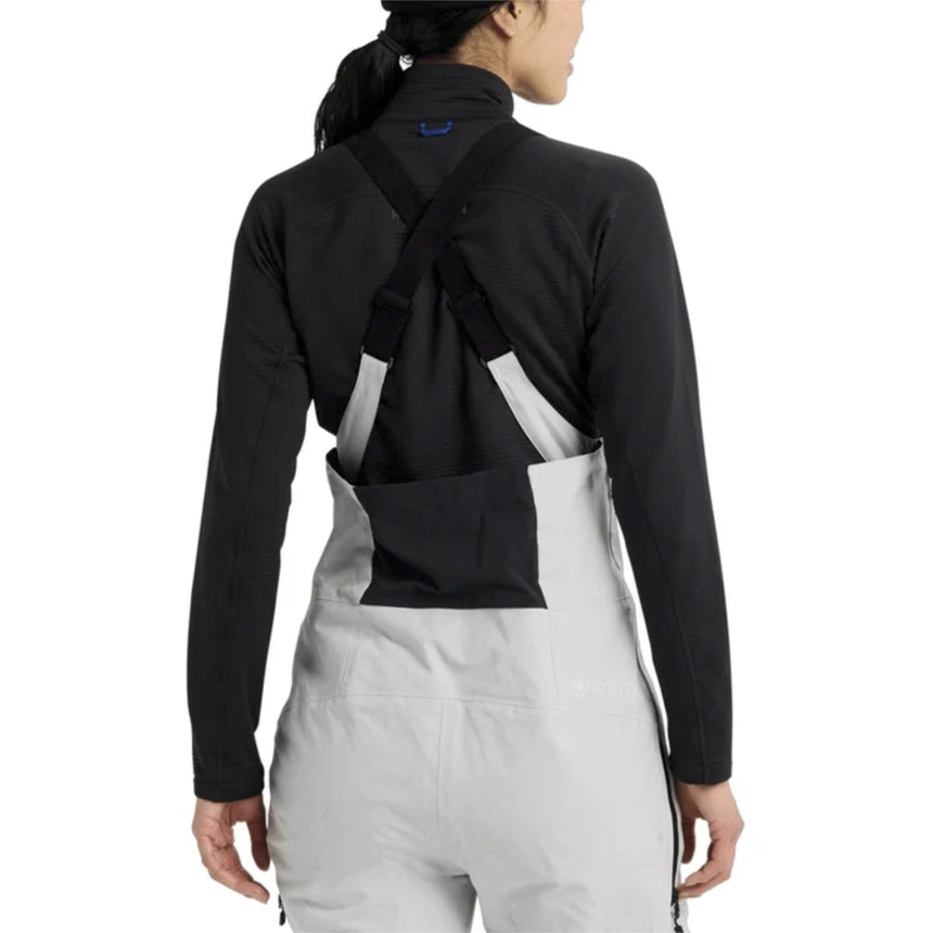 Burton Burton Women's [ak] Kimmy GORE-TEX 2L Bib Pants - Gray Cloud Gray Cloud XXS Womens Gore-Tex Snowpants