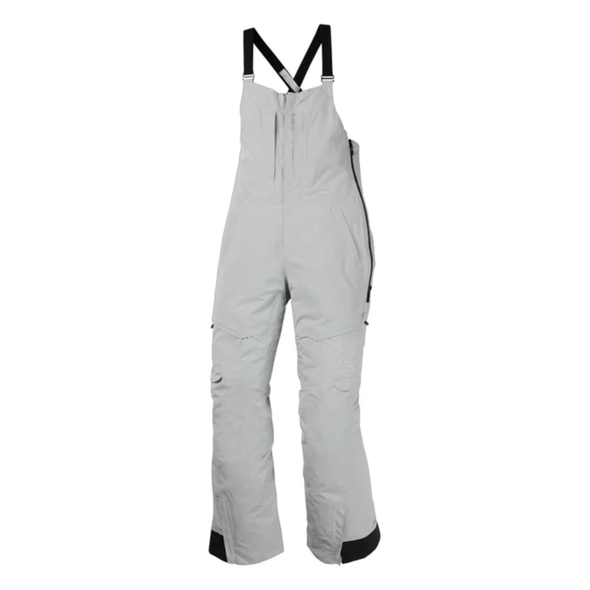 Burton Burton Women's [ak] Kimmy GORE-TEX 2L Bib Pants - Gray Cloud Gray Cloud XXS Womens Gore-Tex Snowpants