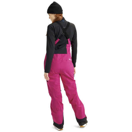 Burton Burton Women's [ak] Kimmy GORE-TEX 2L Bib Pants - Very Berry Very Berry XXS Womens Gore-Tex Snowpants