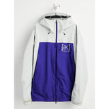 Burton Women's [ak] Surgence GORE-TEX Jacket - Lunar Gray / Prism Violet