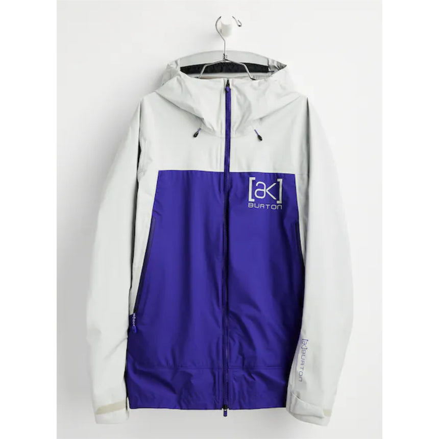 Burton Women's [ak] Surgence GORE-TEX Jacket - Lunar Gray / Prism Violet