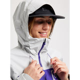 Burton Women's [ak] Surgence GORE-TEX Jacket - Lunar Gray / Prism Violet