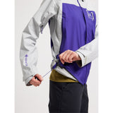 Burton Women's [ak] Surgence GORE-TEX Jacket - Lunar Gray / Prism Violet
