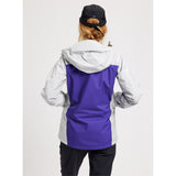 Burton Women's [ak] Surgence GORE-TEX Jacket - Lunar Gray / Prism Violet