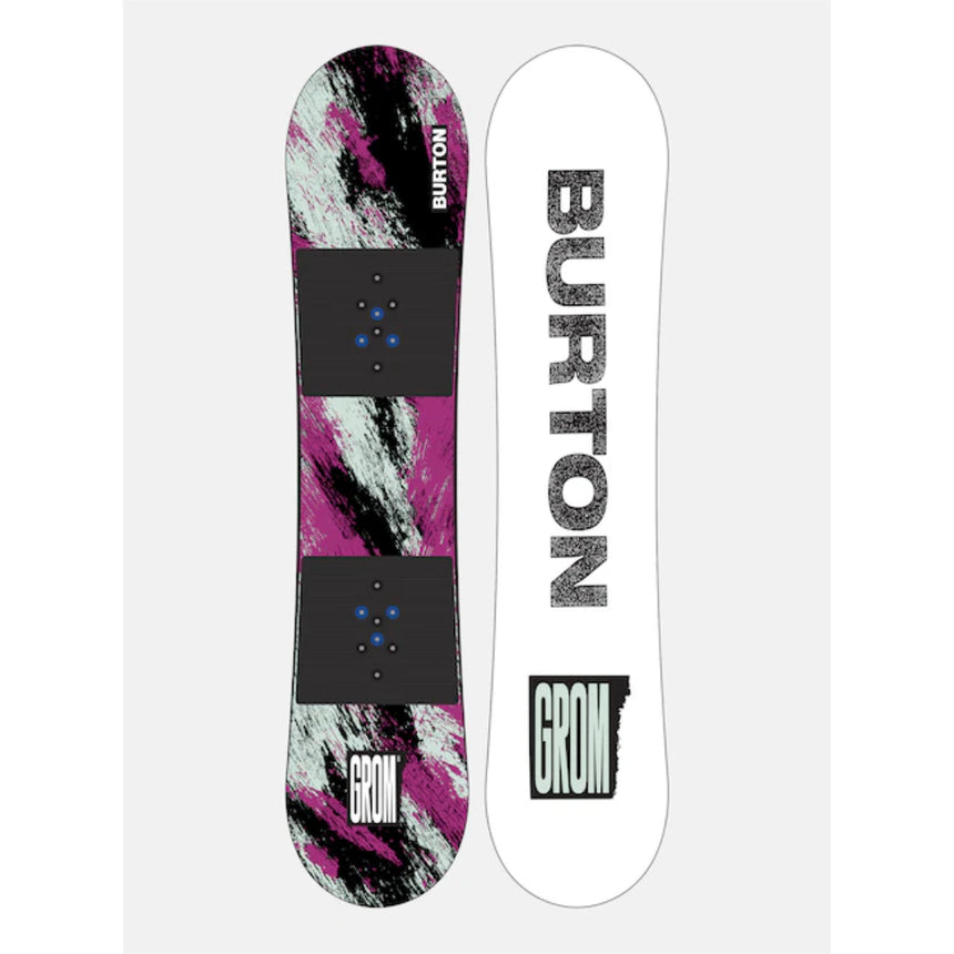 Burton Burton Youth Grom Snowboard-Purple/Teal Purple/Teal 120 Youth Boys Snowboards 100 to 140 cm