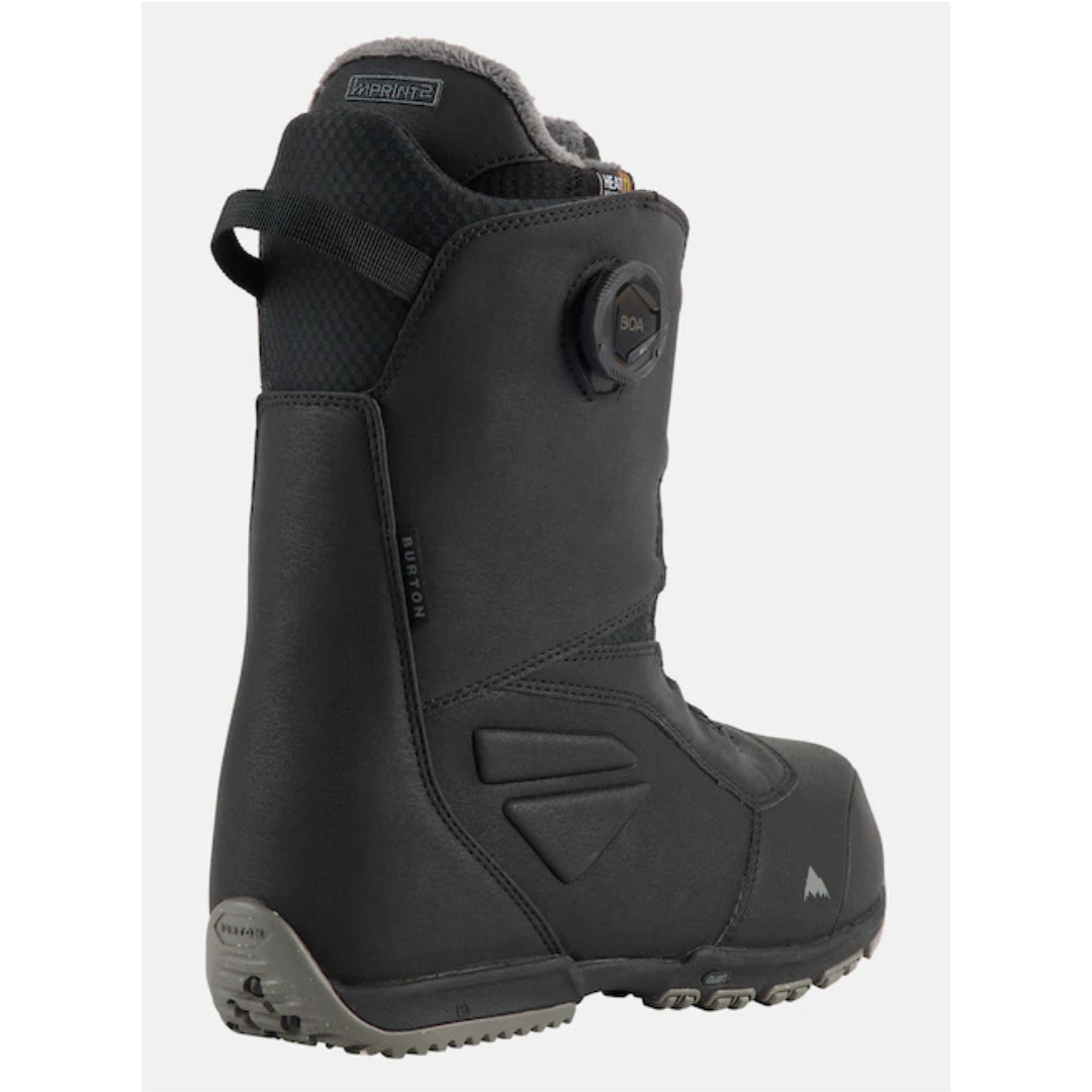 Burton Burton - Men's Ruler BOA® Snowboard Boots - Black Black 9 Mens Snowboard Boa Boots 6 to 15 US Mens size