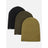 Burton Burton DND 3 Pack Beanie Nine Iron/Tetra Orange /Silver Green 1SZ Womens Toques