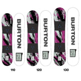 Burton Burton Kids' Grom Snowboard - Purple/Teal Purple/Teal 120 Youth Boys Snowboards 100 to 140 cm