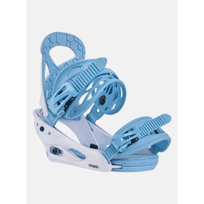 Burton Burton Kids' Smalls Re:Flex Snowboard Bindings - Dusty Blue Dusty Blue L Youth Boys Snowboard Bindings