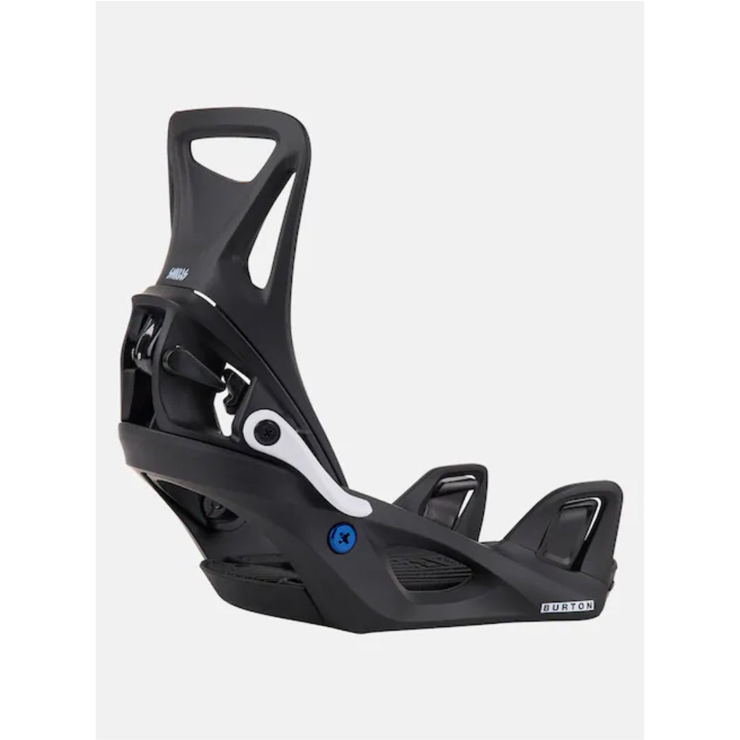 Burton Burton Kids' Step On Re:Flex Snowboard Bindings Black L Youth Boys Snowboard Bindings