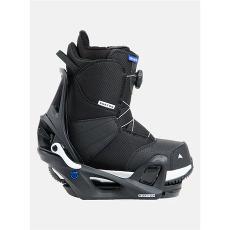 Burton Burton Kids' Step On Re:Flex Snowboard Bindings Black L Youth Boys Snowboard Bindings