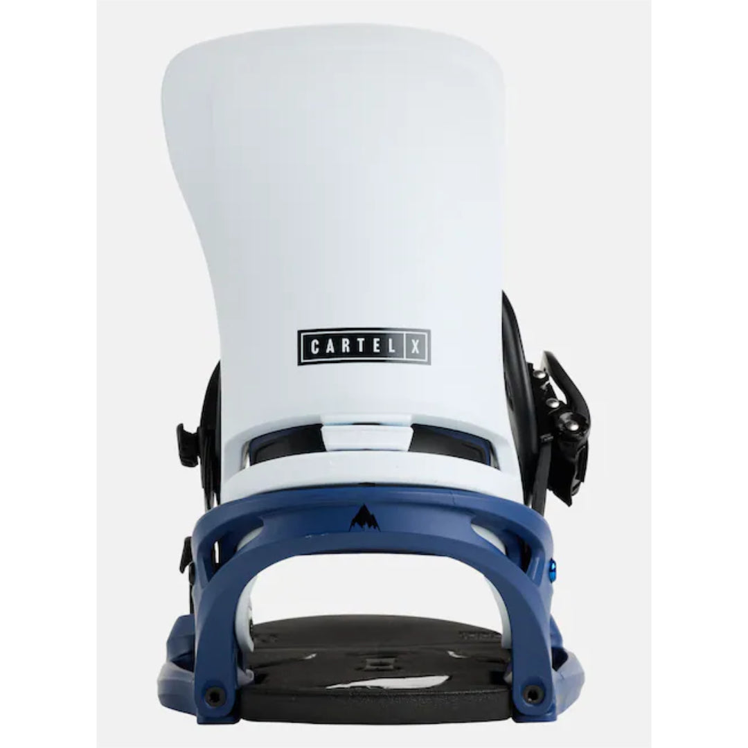 Burton Burton Men's Cartel X EST Snowboard Binding -Nightfall/White Nightfall/White L Mens Snowboard Bindings