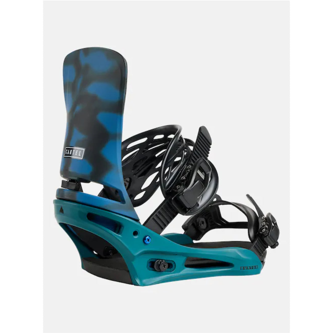 Burton - Men's Cartel Re:Flex Snowboard Bindings - Evergreen