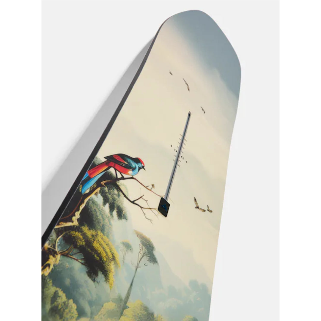 Burton Burton Men's Custom Flying V Snowboard - Jungle Jungle 156 Mens Snowboards