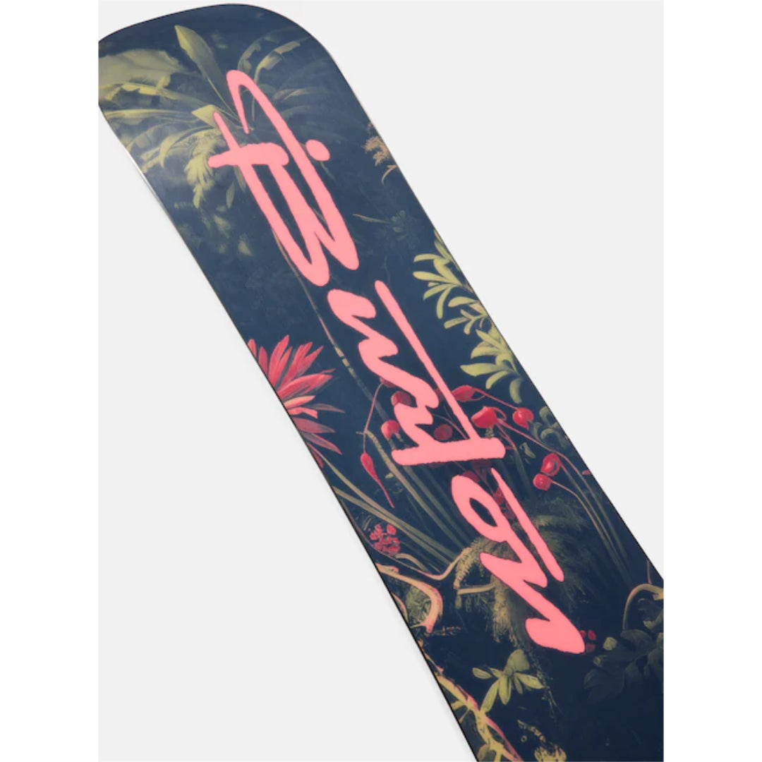 Burton Burton Men's Custom Flying V Snowboard - Jungle Jungle 156 Mens Snowboards