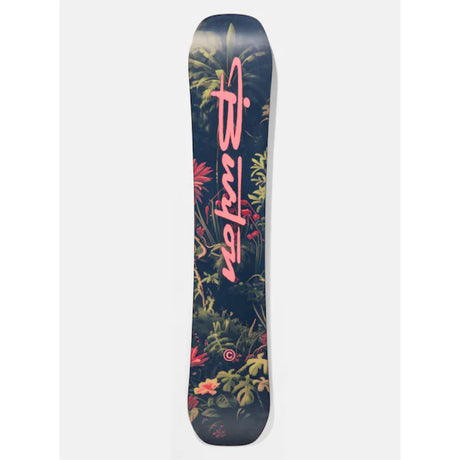 Burton Burton Men's Custom Flying V Snowboard - Jungle Jungle 156 Mens Snowboards