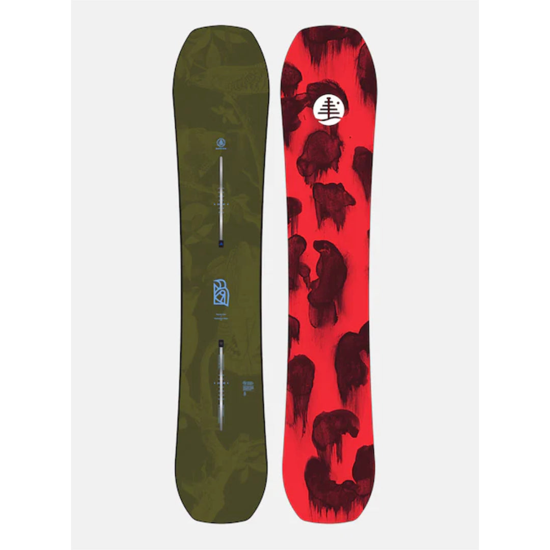 スノーボード BURTON Family Tree Leader Board 162 Burton Men's Family Tree Hometown Hero Snowboard-Multi – shopnomads