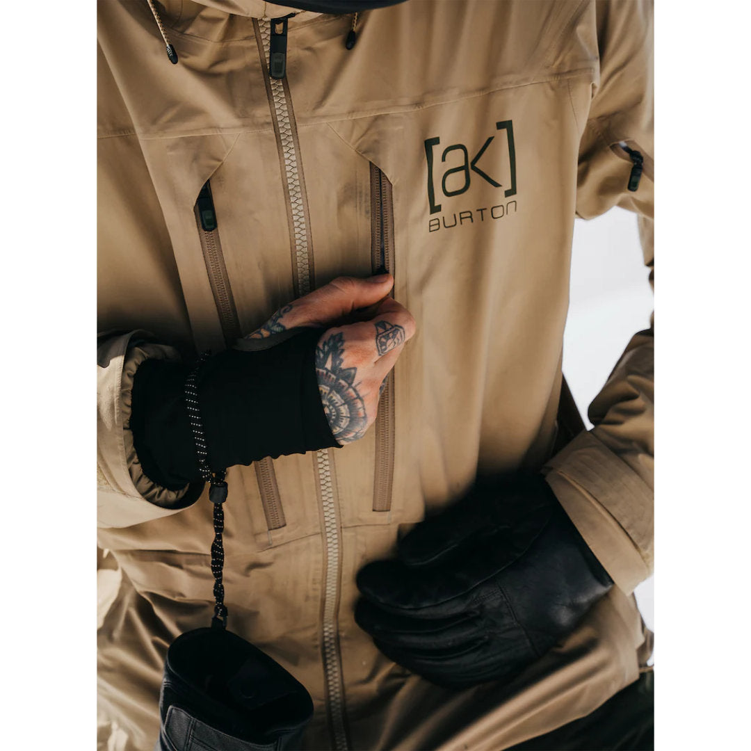 Burton Men's Hover Gore Tex Stretch 3L Jacket - Kelp