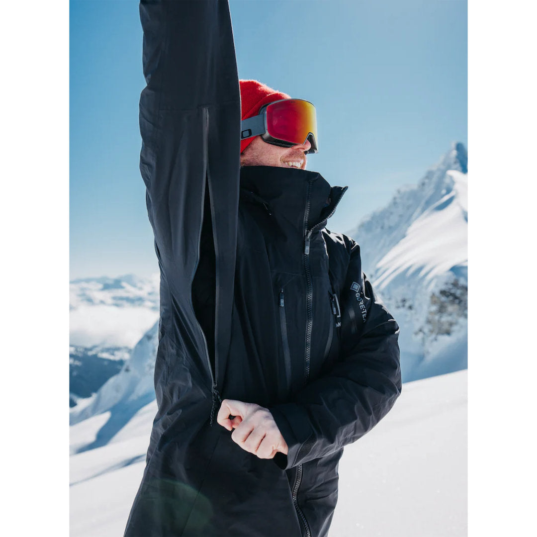 Burton Burton Men's Hover Gore Tex Stretch 3L Jacket - True Black True Black M Mens Gore-Tex Jackets