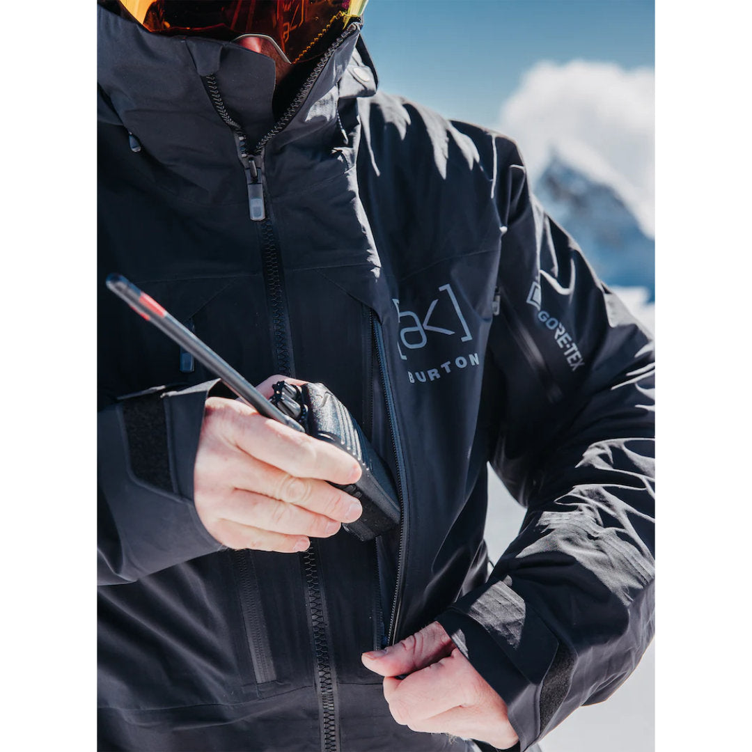 Burton Burton Men's Hover Gore Tex Stretch 3L Jacket - True Black True Black M Mens Gore-Tex Jackets
