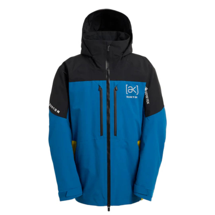Burton Men's Men's [ak] Swash GORE-TEX Jacket - True Black/Blue Teal/Atomic Yellow