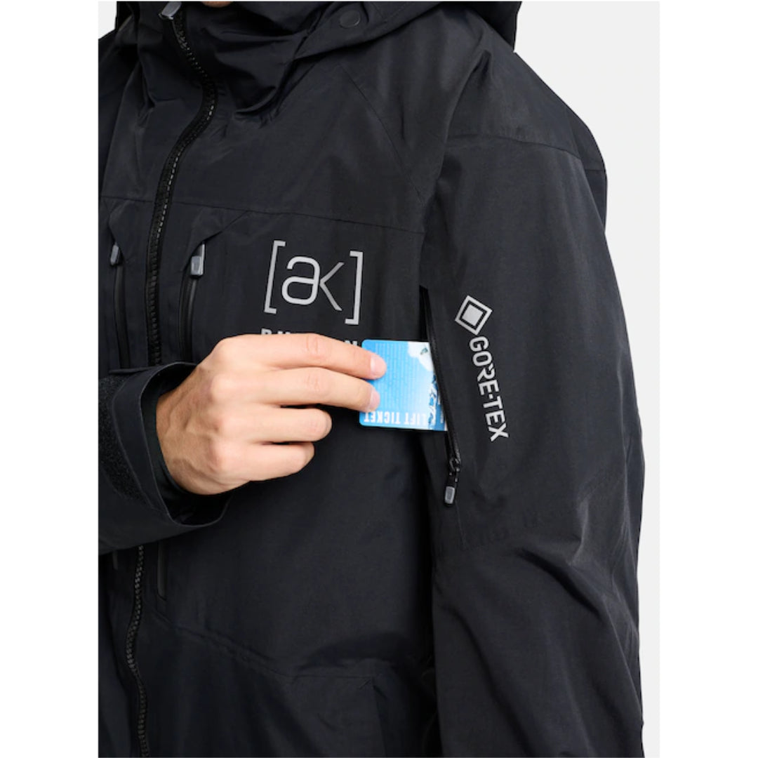 Burton Burton Men's Men's [ak] Swash GORE-TEX Jacket - True Black True Black M Mens Gore-Tex Jackets