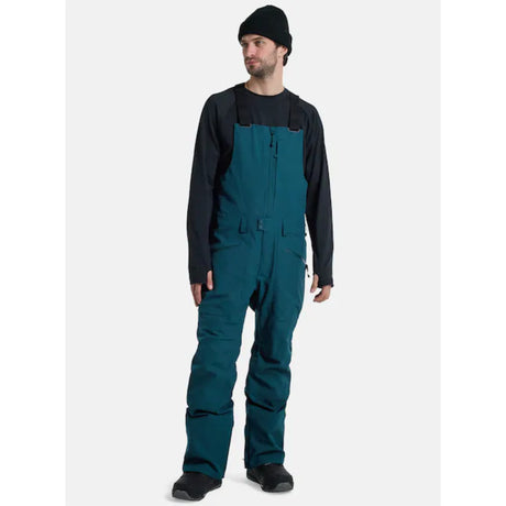 Burton Burton Men's Reserve 2L Bib Snowpants-Deep Emerald Deep Emerald M Mens Snowboard Pants