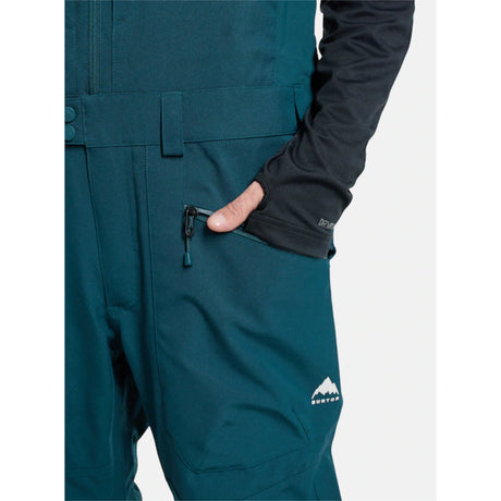 Burton Burton Men's Reserve 2L Bib Snowpants-Deep Emerald Deep Emerald M Mens Snowboard Pants