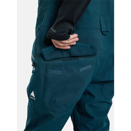 Burton Burton Men's Reserve 2L Bib Snowpants-Deep Emerald Deep Emerald M Mens Snowboard Pants