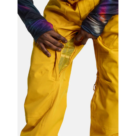 Burton Burton Men's Reserve 2L Bib Snowpants-Golden Rod Golden Rod XL Mens Snowboard Pants
