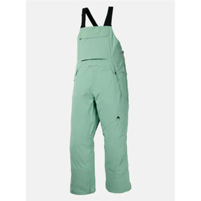 Burton Burton Men's Reserve 2L Stretch  Bib Snowpants-Soft Sage Soft Sage L Mens Snowboard Pants