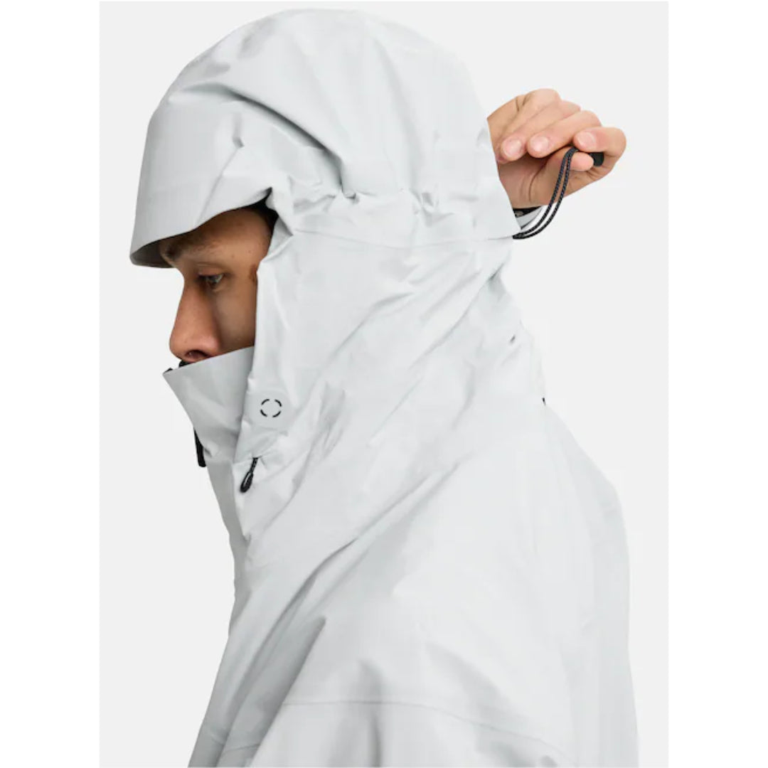 Burton Men's [ak] Hover GORE‑TEX C-Knit 3L Stretch Jacket - Gray Cloud