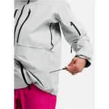 Burton Men's [ak] Hover GORE‑TEX C-Knit 3L Stretch Jacket - Gray Cloud