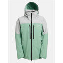 Burton Burton Men's [ak] Swash GORE‑TEX 2L Jacket - Gray CL/STSA Gray Cloud / Soft Sage / True Black S Mens Gore-Tex Jackets