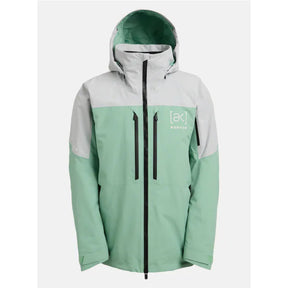 Burton Burton Men's [ak] Swash GORE‑TEX 2L Jacket - Gray CL/STSA Gray Cloud / Soft Sage / True Black S Mens Gore-Tex Jackets