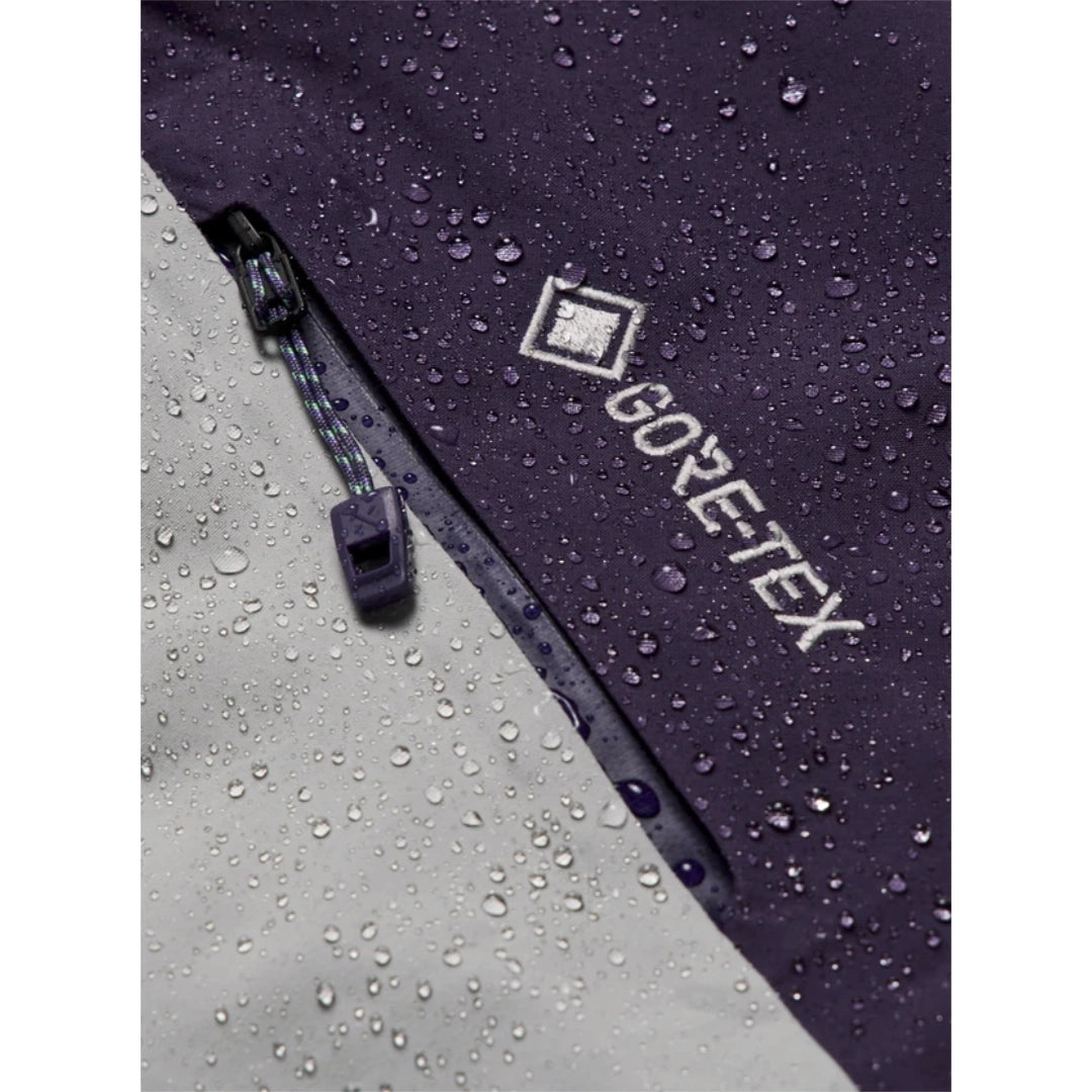 Burton Burton Men's [ak] Swash Synthetic Insulated GORE-TEX® 2L Jacket - Nightshade Purple / Apparition Gray / Green Voltage Nightshade Purple / Apparition Gray / Green Voltage XS Mens Gore-Tex Jackets
