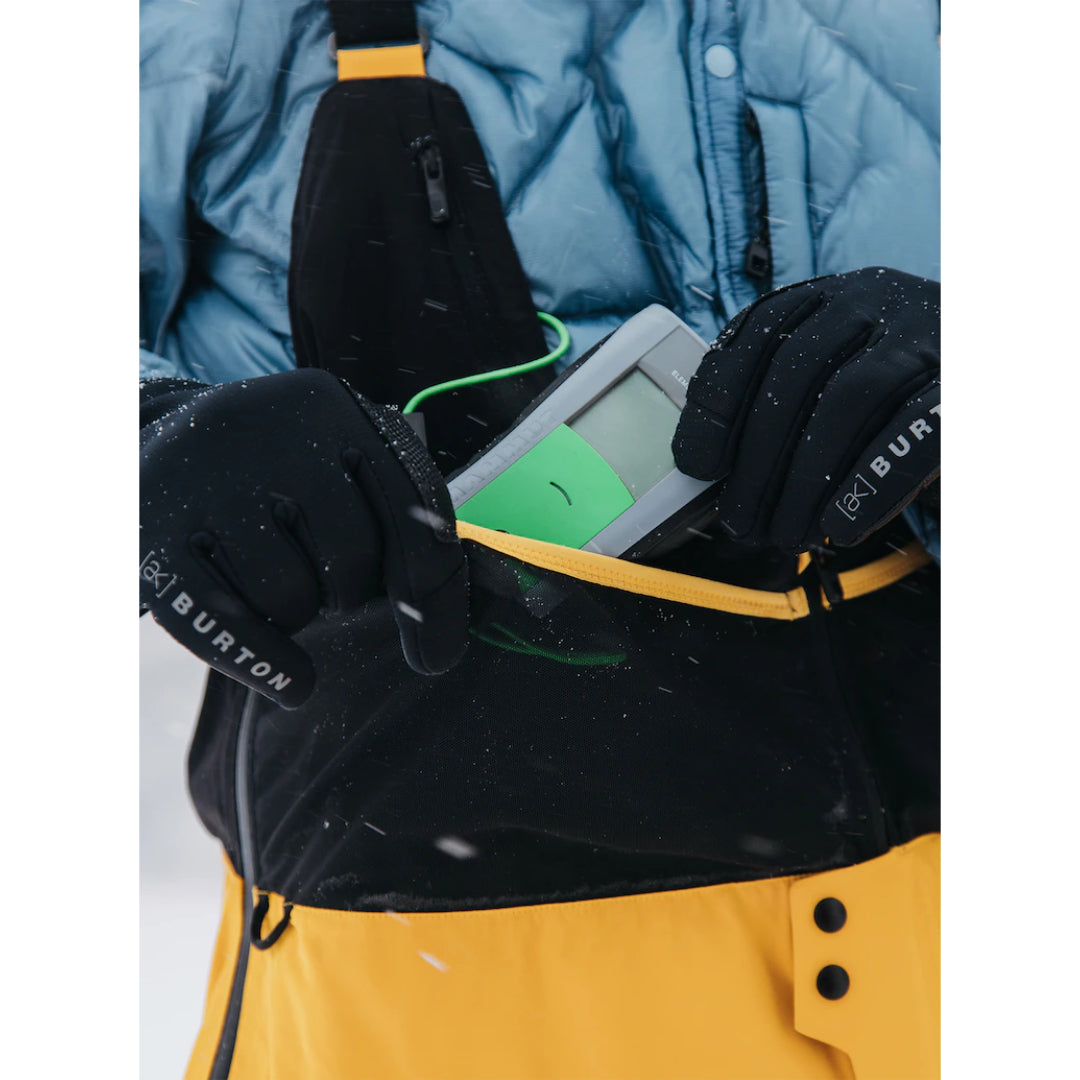 Burton Men's [ak] Tusk GORE-TEX 3L PRO Hi-Top Bib Pants - Goldenrod