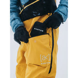 Burton Men's [ak] Tusk GORE-TEX 3L PRO Hi-Top Bib Pants - Goldenrod