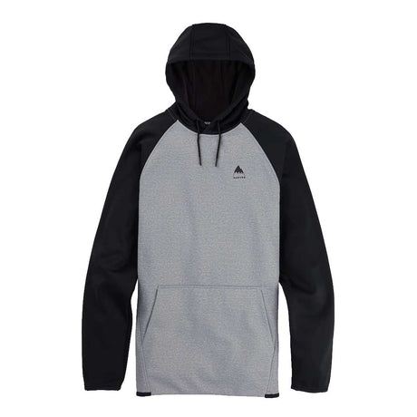 Burton Burton Mens Crown Weatherproof Pullover Fleece Martini Olive S Mens Pullover Hoodies