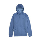 Burton Burton Mens Oak Pullover Hoodie HEATHER BLUE S Mens Pullover Hoodies