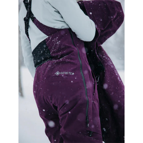 Burton Burton Women's  AK Kimmy Gore Tex 2L Bib Snowpants-Purple Root Purple Root S Womens Snowpants Bib