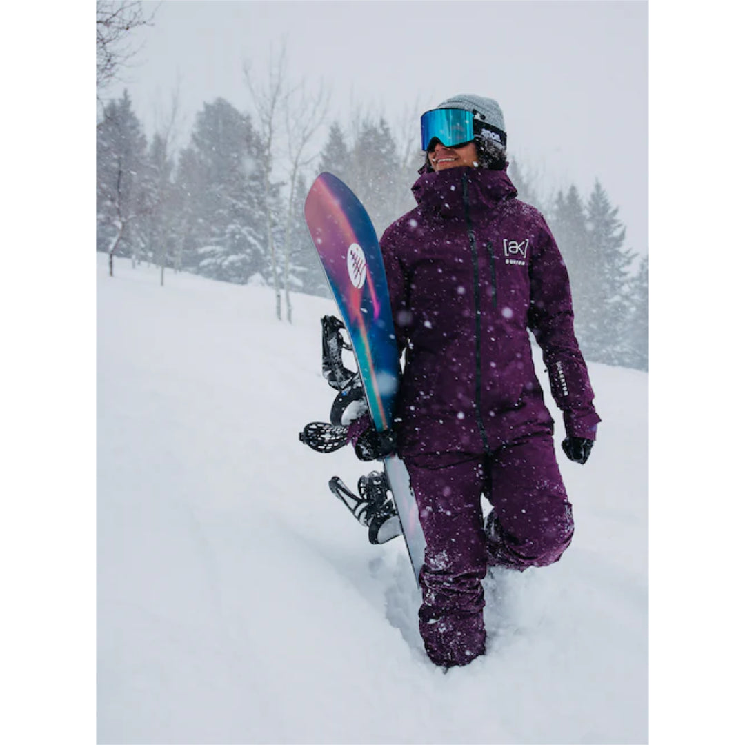 Burton Burton Women's  AK Kimmy Gore Tex 2L Bib Snowpants-Purple Root Purple Root S Womens Snowpants Bib