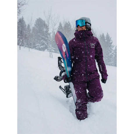 Burton Burton Women's  AK Kimmy Gore Tex 2L Bib Snowpants-Purple Root Purple Root S Womens Snowpants Bib